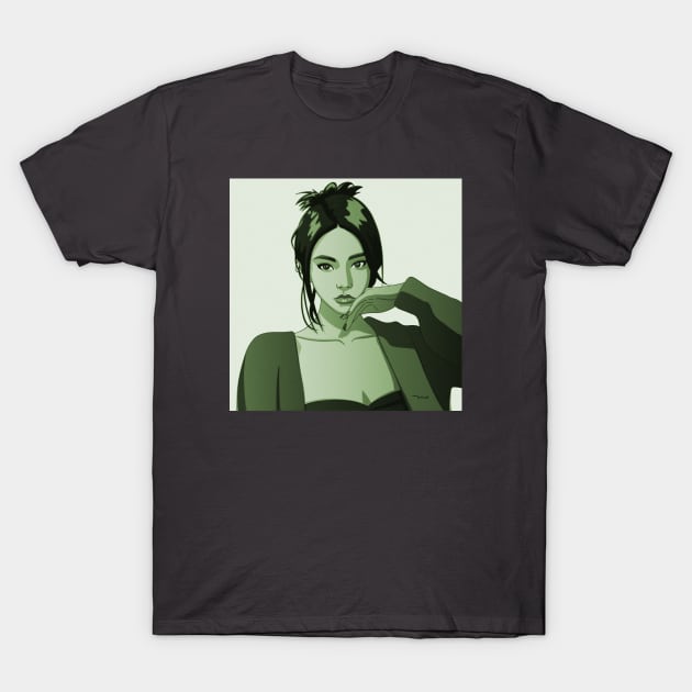 Beauty (v2) T-Shirt by Derlis Santacruz - Designs